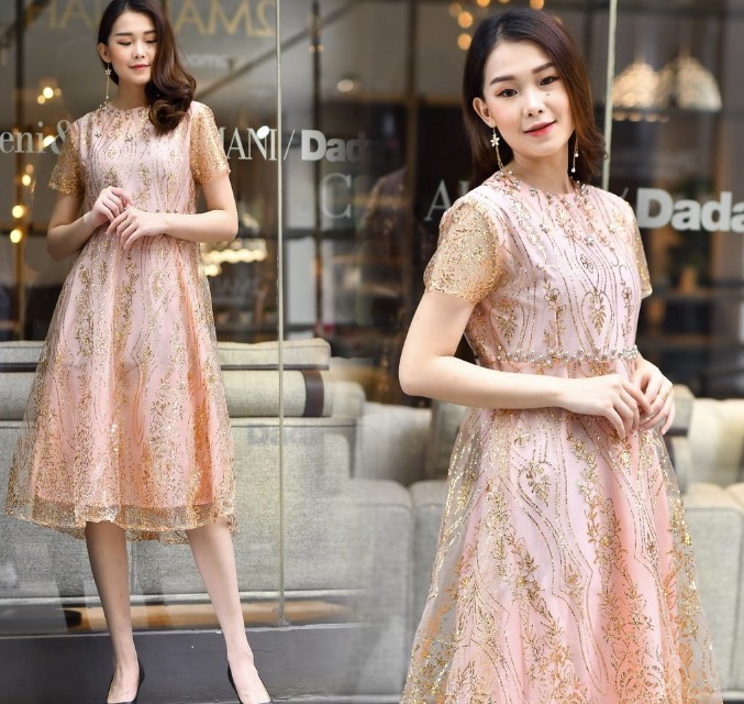 Baju Dress Korea Cantik
